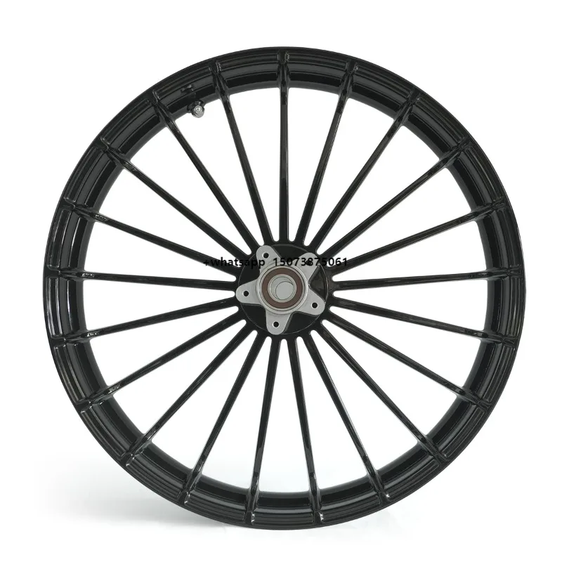 Motorcycle Wheels Rim Accessories New Black Aluminum Alloy Front & Rear Wheel Hub Condition New for 2017+ Road King Special