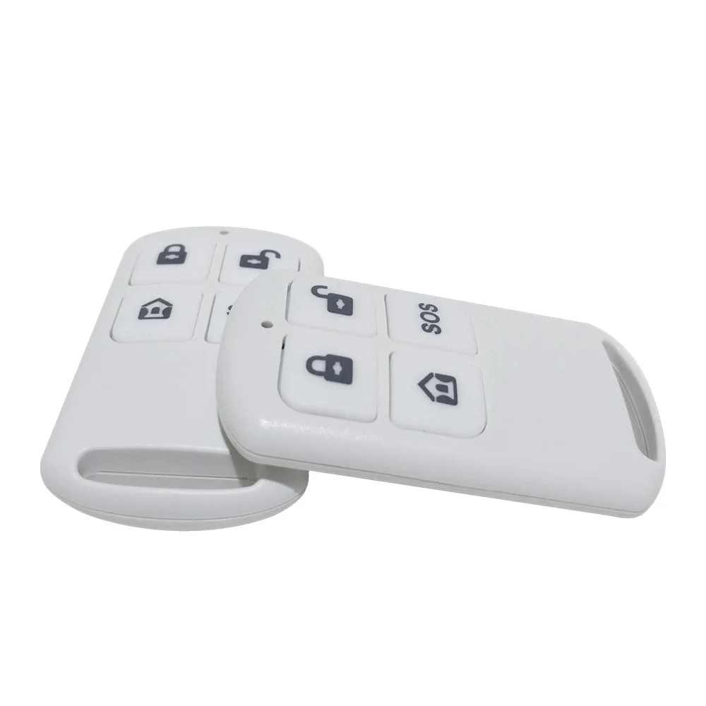 433MHz Wireless Remote Controller 4 Keys for  Wifi Home Burglar Security Alarm System