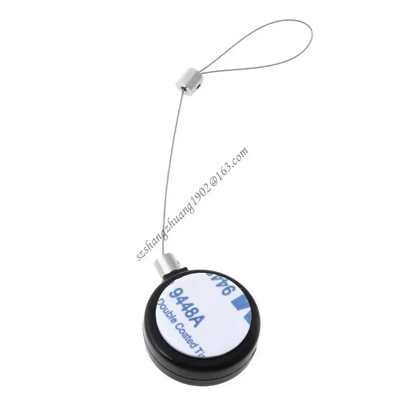 

Q6RB Retractable Steel Cable Wire Lock Box for Watch Show Travel Luggage Counter