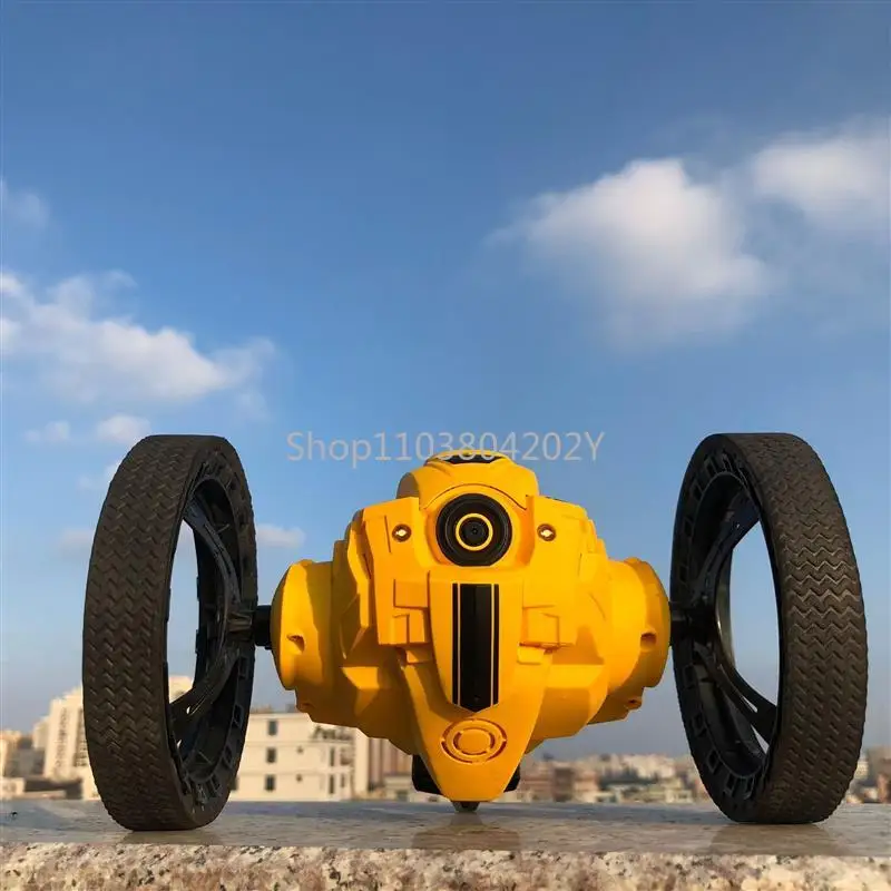 

Bouncing Remote-Control Automobile Rechargeable Robot Stunt Tumbling Toy Gift Puzzle