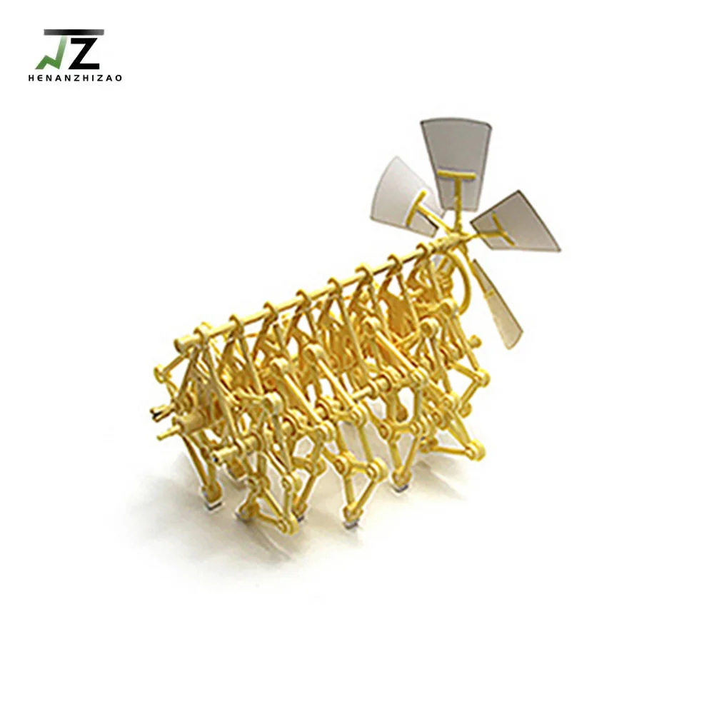 

Mechanical Strandbeests Demonstrate Model Scientific Educational Toy