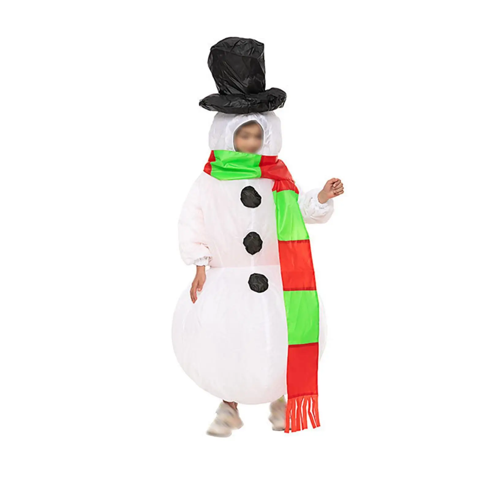 

Inflatable Snowman Costume Christmas Cosplay for Fancy Dress Parade Party