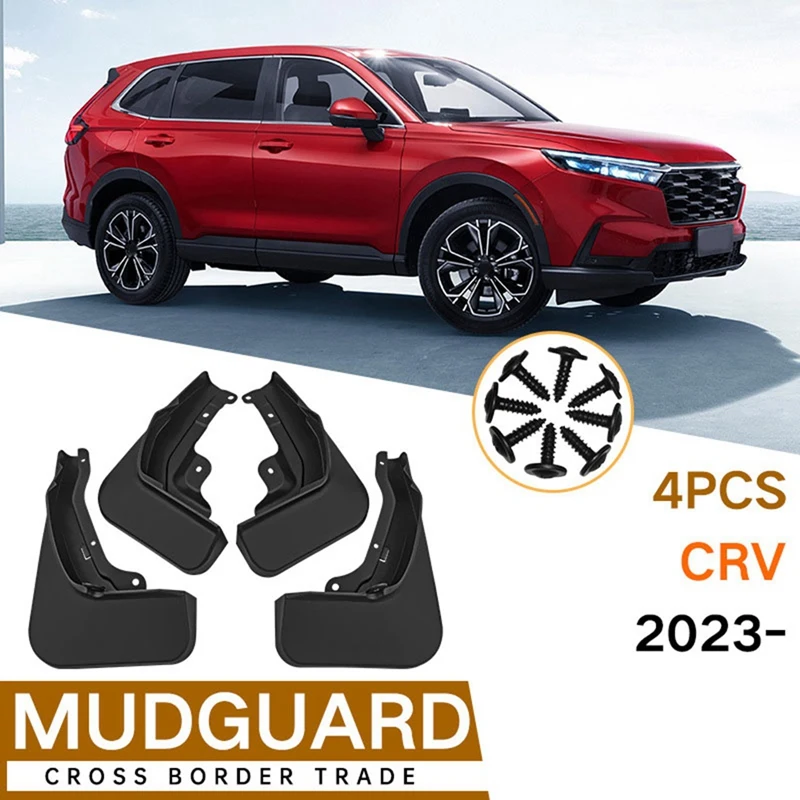 

Car Front&Rear Mud Flap Guard Fenders Mudguard Splash Mudflaps Fender Mudguards For Honda CRV CR-V 2023+