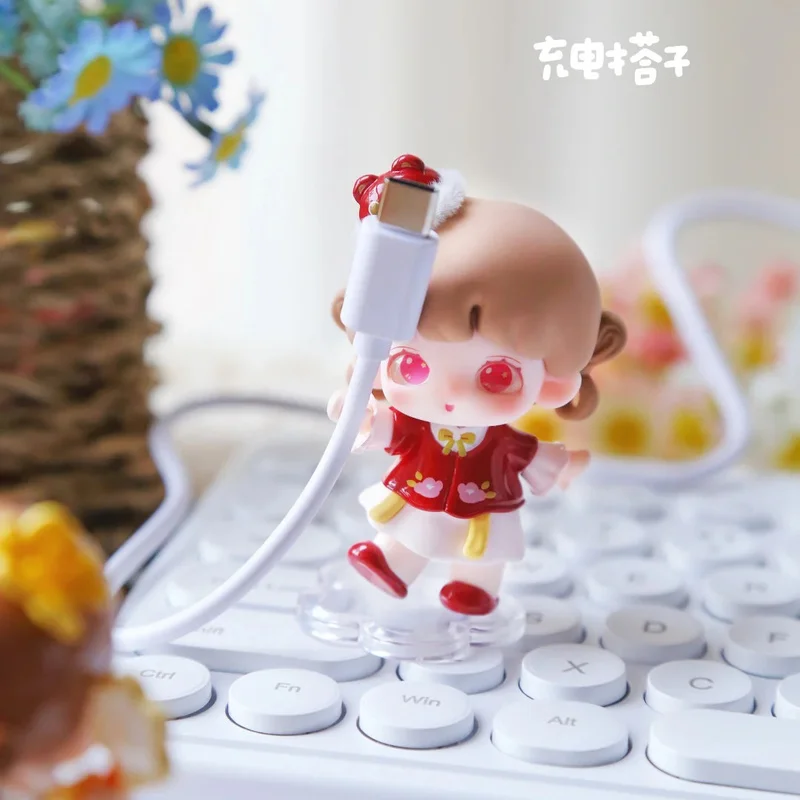 

new Yooie mini Blind Box Figures Four Seasons Series Cute Collectible Trendy Desktop Decor Dolls ornament girl gift