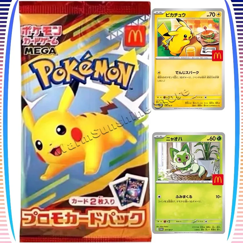 

Оригинальная коллекционная карточка Pokemon PTCG, японская версия M, Пикачу P, детские подарки на день рождения
