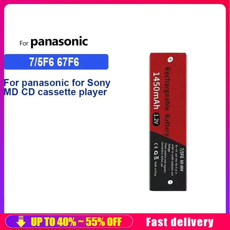 Replacement Battery For Panasonic ES-ST21 ST23 ST25 SE27 ES8113 ES8163 ES8167 ES8168 ES8169 ES-GA20 7/5F6 67F6 680mAh-1450mAh