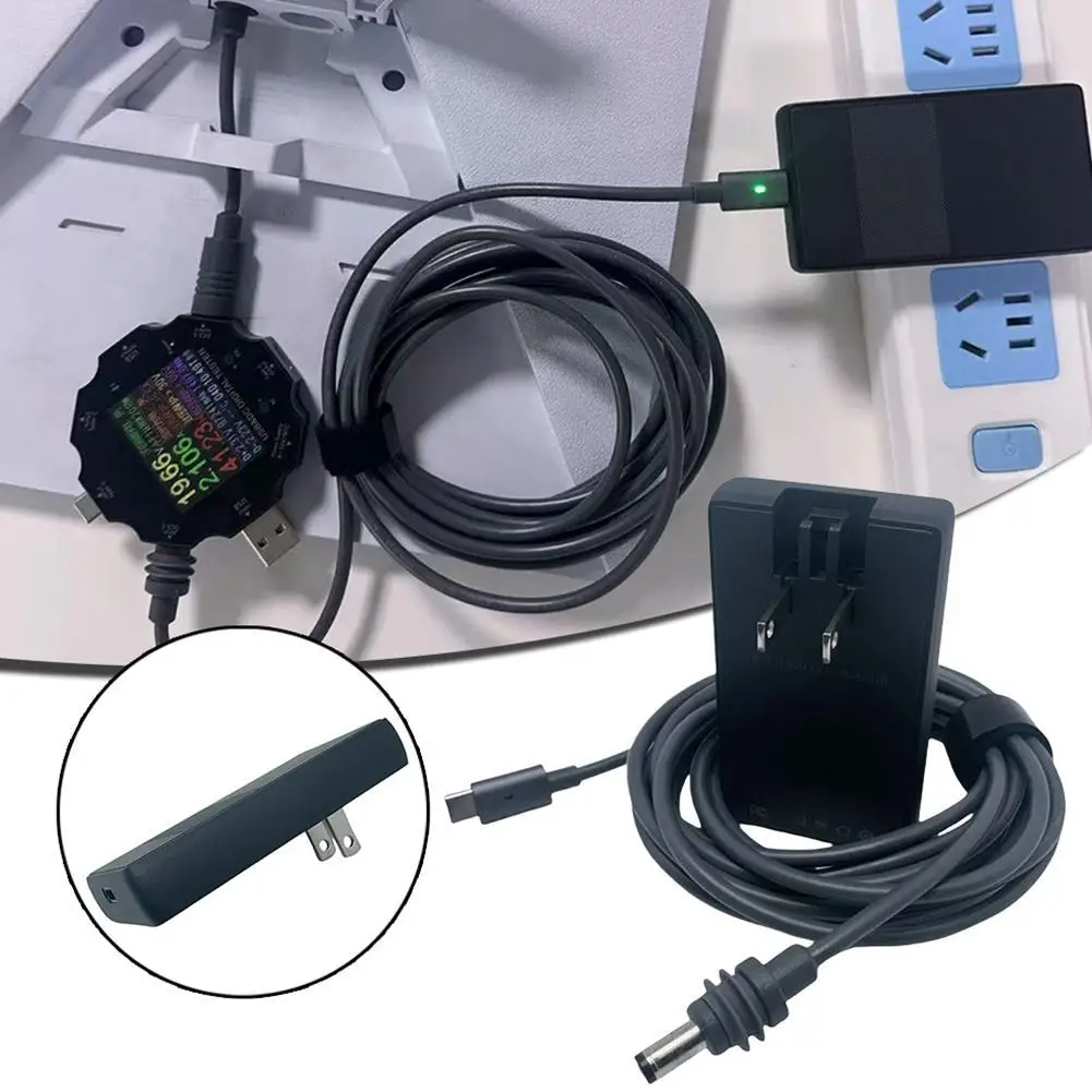 

For Starlink Mini Card-type AC20V 3.25A 65W+ USB-C To D Power Cord