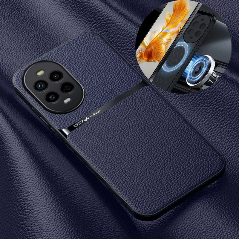 لهواوي نوفا 12S SE 8 9 11i 13 14 10 برو للصدمات سيليكون لينة جراب هاتف المدمج في لوحة معدنية عدسة غطاء للحماية حالات #1