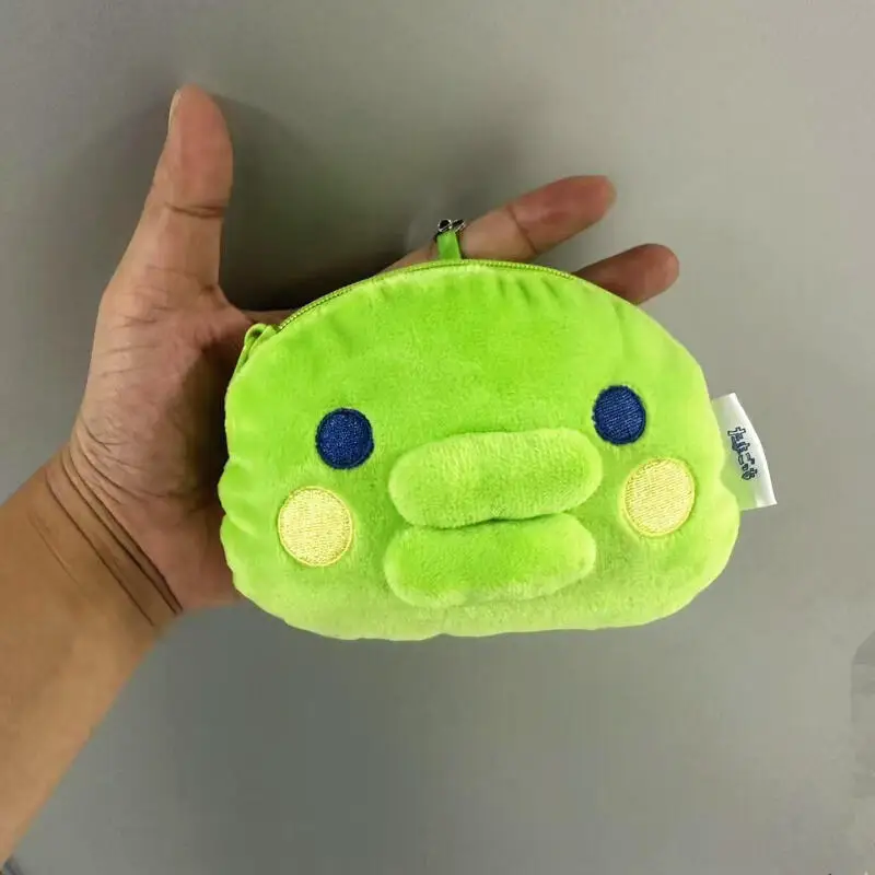 Kawaii Tamagotchi Kuchipatchi juguetes de peluche monedero cartera llavero periférico tirar cuerda retráctil mochila colgante regalo