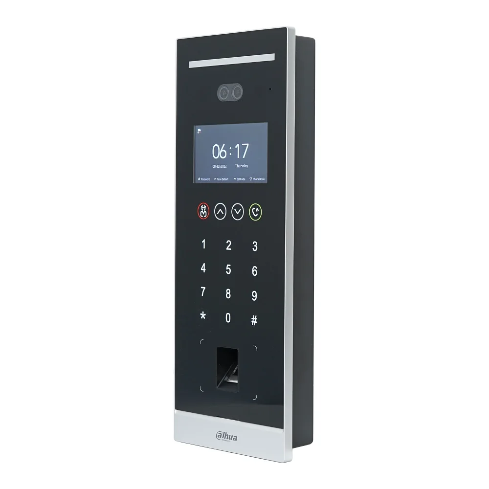 Dahua Multi-language Apartment IP Video Intercom VTO6541H Digital Face Recognition Outdoor Station,door phone,SIP Doorbell