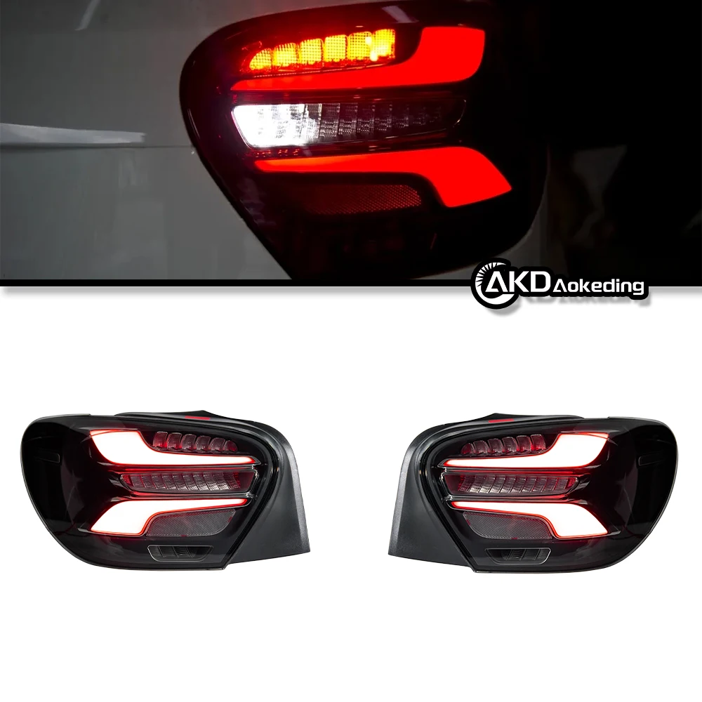 Auto Parts Tail light For Benz W176 2013-2018 latest Styling LED Steering signal Brake reversing light Cars Accessories Modified