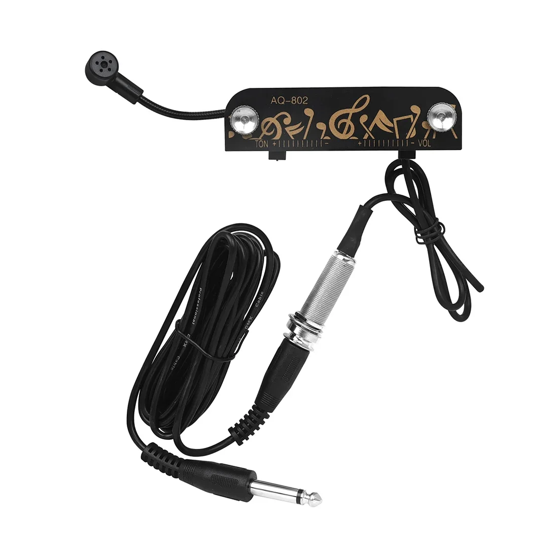

IRIN Acoustic Guitar HQ Soundhole Pickups Integrated Active Pickup Visible High Low Voltage Adjustment Guitar Parts & Accessory