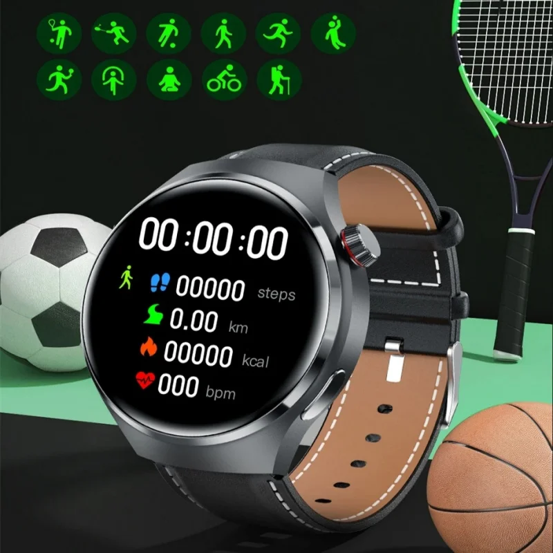 100種類のスポーツモード搭載スマートウォッチ、フルタッチスクリーン、bluetooth通話、防水、gps、nfc、歩数計、健康モニター、音楽再生機能付きスマートウォッチ2026