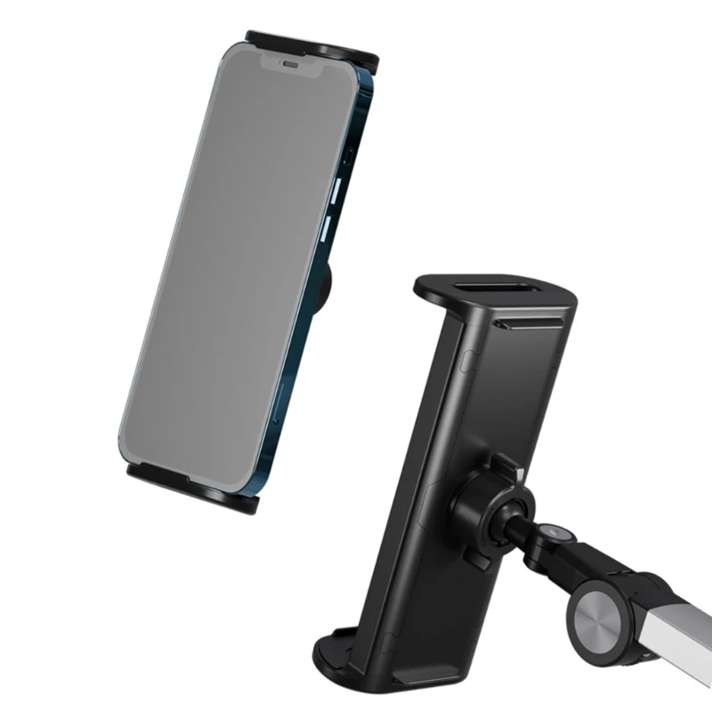  Tablets Mount Replacement Clamp Featuring 17mm Ball Joint For 5-12.9inch Screens Spring Mechanism Included For Various Stands
