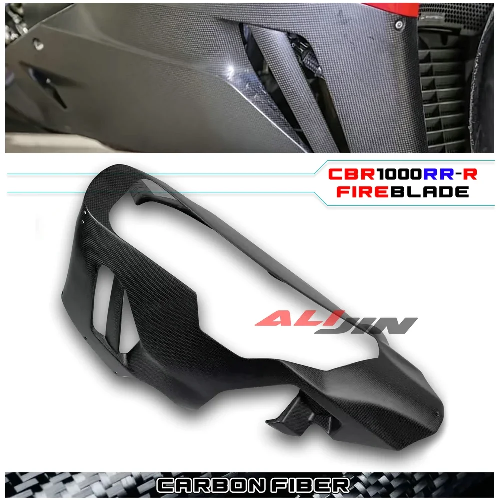 

100% Carbon fiber Motorcycle Under Belly Pan Lower Side Fairings Protector Panel For HONDA CBR1000RR-R SP Fireblabe 2021-2024