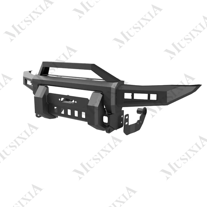 

Front Bumper For Suzuki Jimny JB74 3/5 Door Front Bull Bar New Hot Sale 4x4 Off-Road Vehicle Accessories Black Steel Wholesale