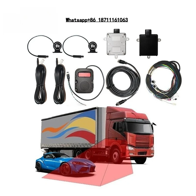 77GHz 5-in-1 Car Grade ADAS Microwave Radar System with Night View and Lane Change Assist for Reversing Radar