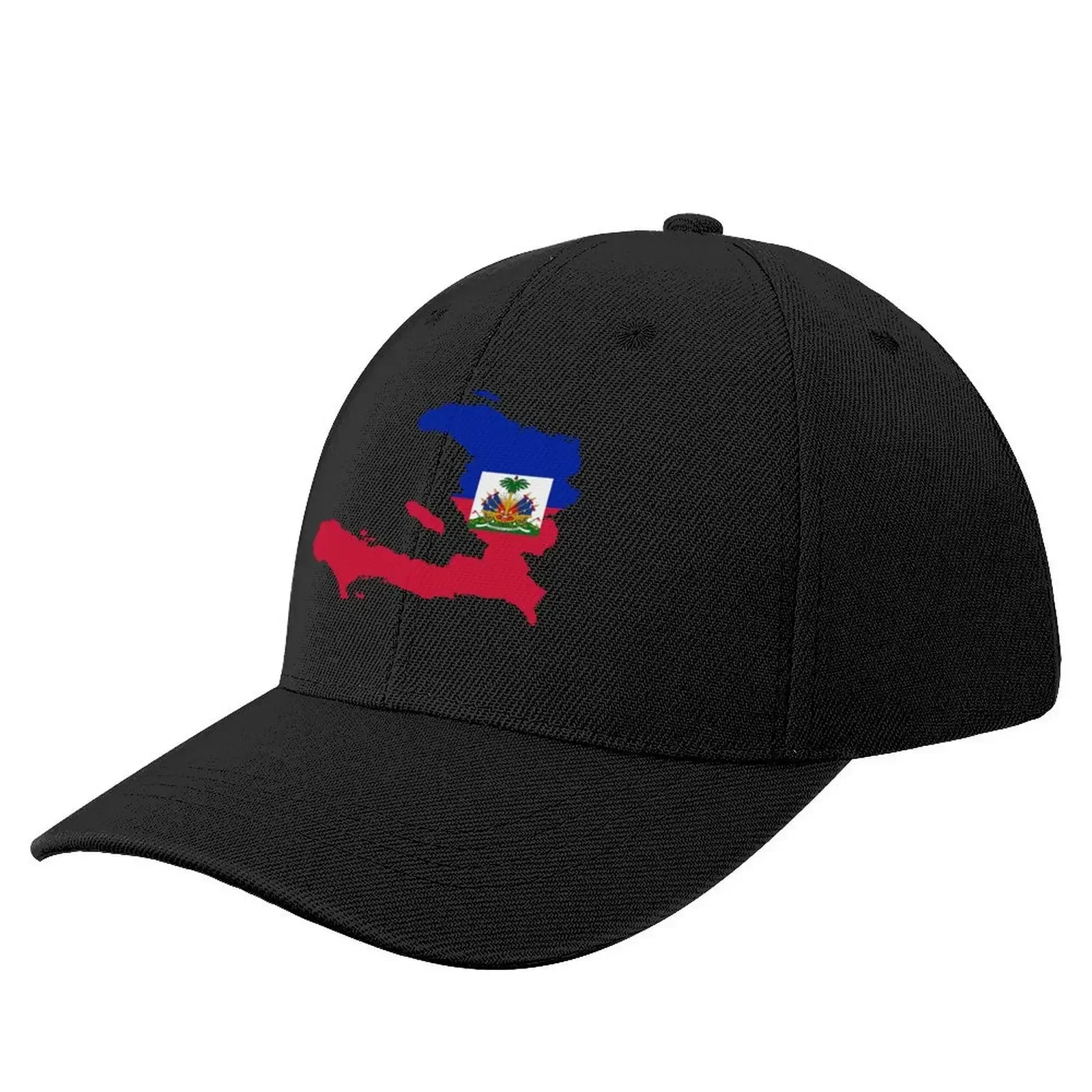 Flag Map of Haiti Baseball Cap Sports Cap custom Hat Hat Man For The Sun Women's Beach Outlet Men's