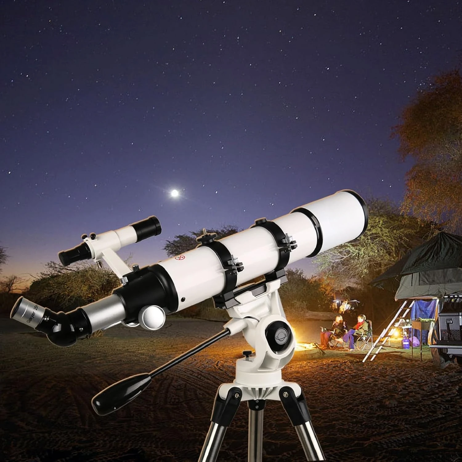 

Telescope 600x90mm AZ Astronomical Refractor Telescope for Adults Astronomy, German Technology Scope