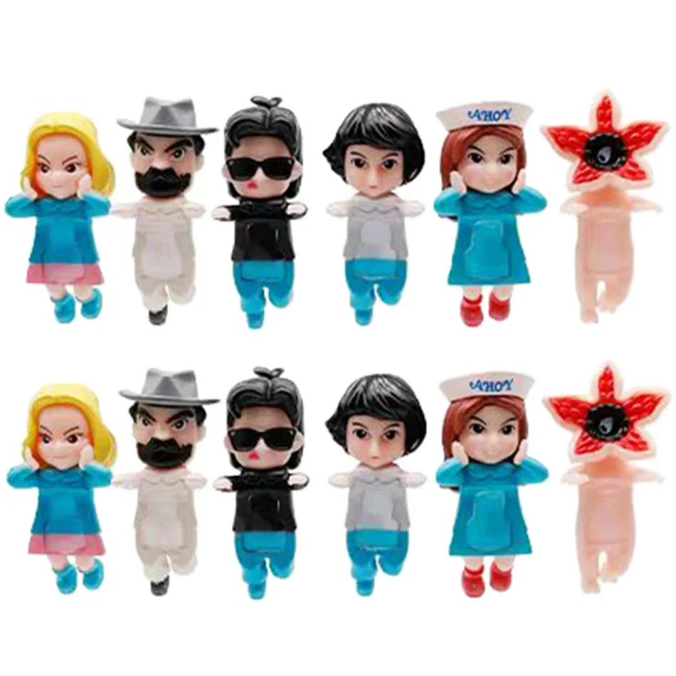 Hot 12 stücke Anime PVC Blind Box Serie Anime Figuren Mini Statue Peripherie Schreibtisch Ornamente Puppe Fans Kinder Halloween Geschenke