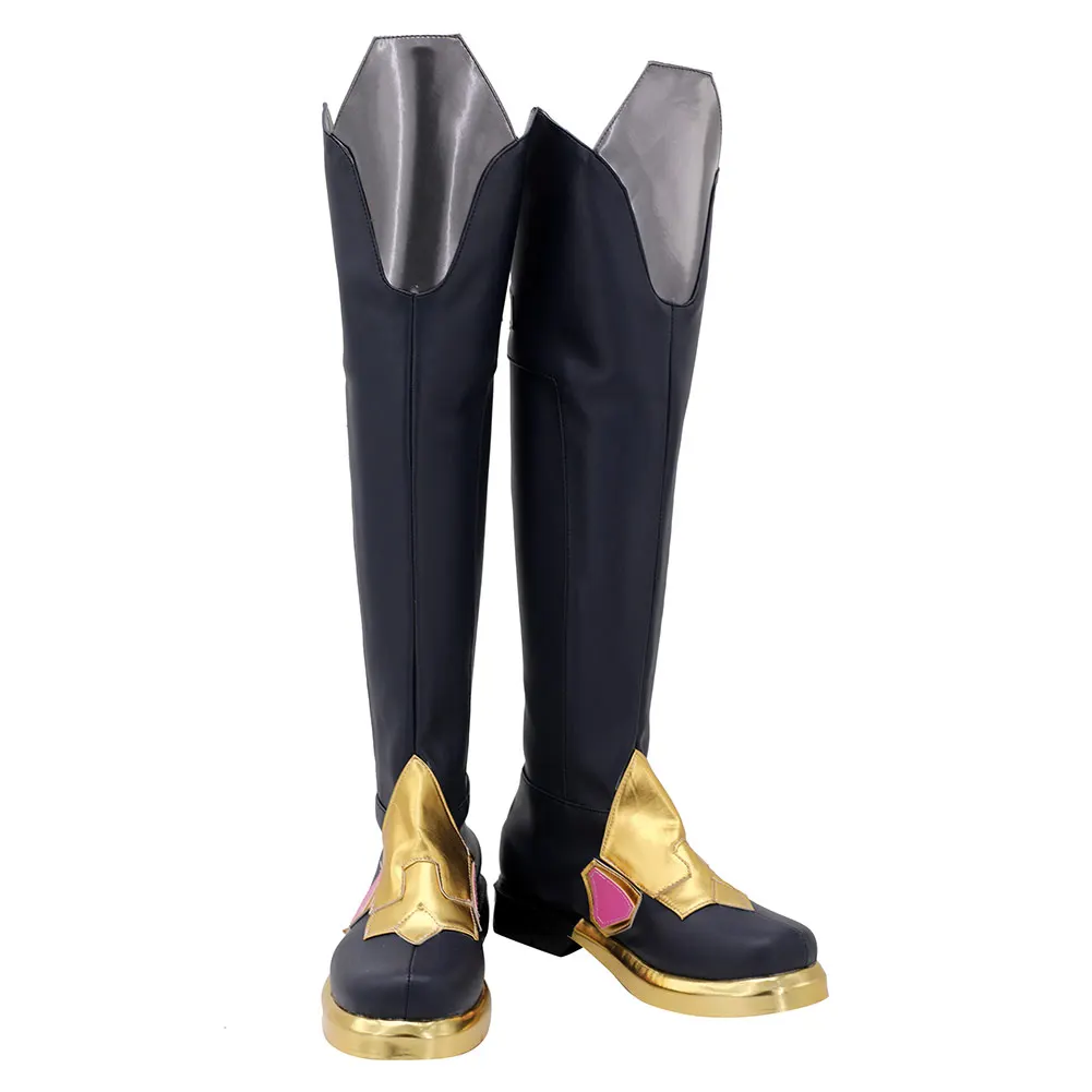 Valorant Reyna – chaussures de Cosplay, bottes pour Costumes d'halloween, accessoires sur mesure