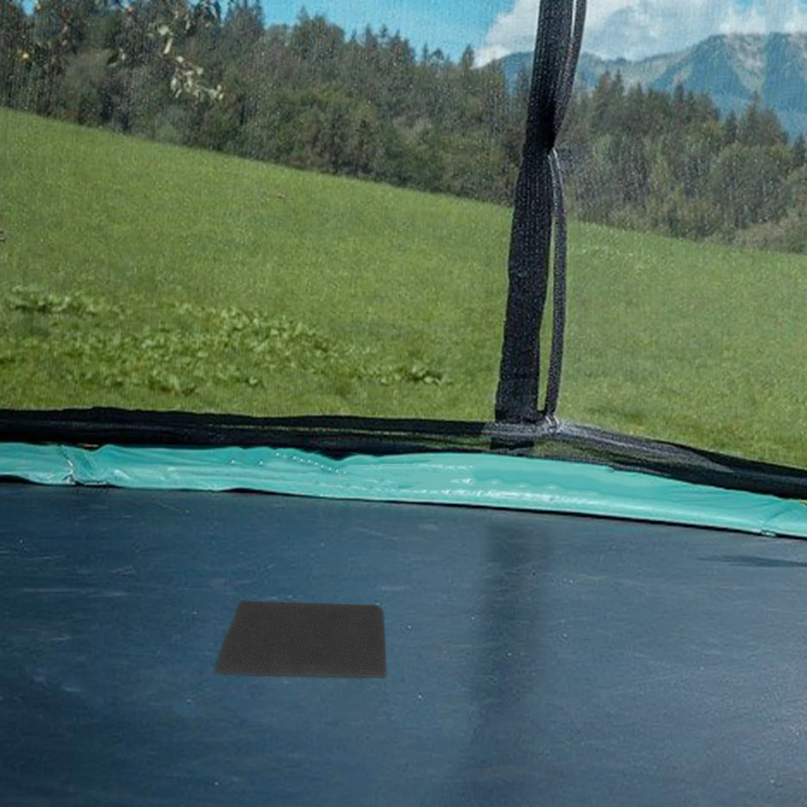 

Trampoline Patch Kit Tent Repair Mat Adhesive Fix Patches Accessories Tear Replacement Parts Hole