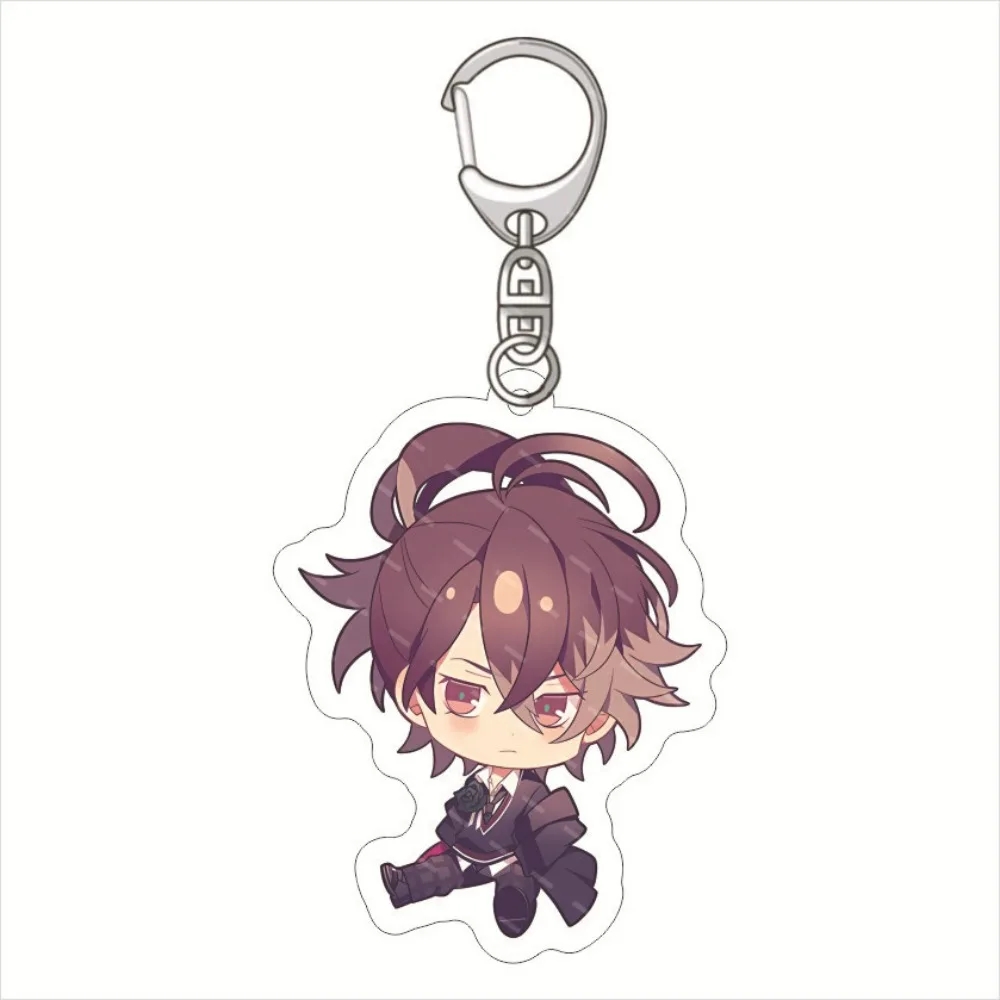 DIABOLIK LOVERS Acrylic Keychain Cute Feature Komori Yui Sakamaki Shu Ayato Kanato Laito Anime Key Holder Bag Pendent Fans Gift