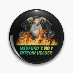 Young Sheldon Bitcoin Soft Button Pin Cartoon Hat Decor Gift Funny Jewelry Cute Collar Lover Badge Clothes Brooch Women