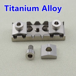 Titanium Alloy Electric Guitar Tremolo System Bridge Locking Nut String Lock  42MM/43MM -  JP(Origin)