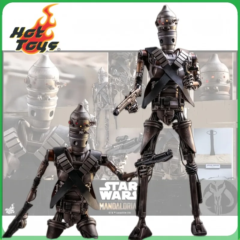 

Spot Hot Toys TMS008 1/6 Mandalorian IG-11 robot can move dolls.