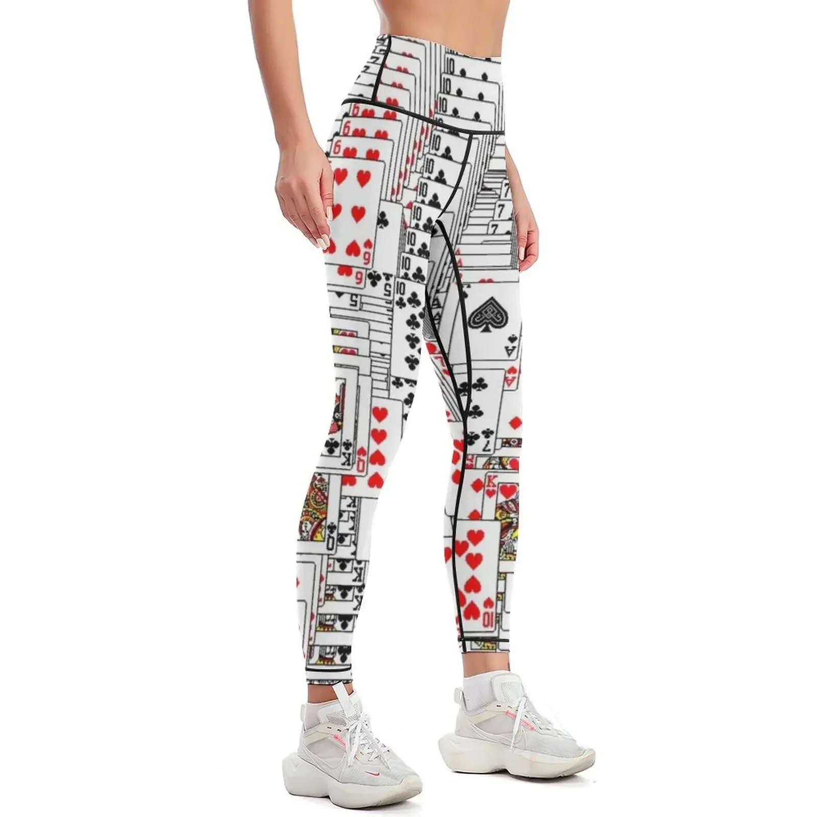 Winning at Solitare Leggings sportswear for gym sports tennis for sport legging harem pants Womens Leggings