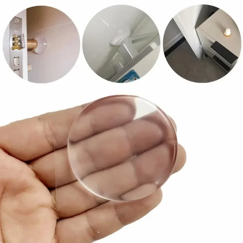 

Door Stopper Drawer Door Cabinets Anti-collision Silicone Pad Self Adhesive Buffer Bumper Mute Protection Pad Anti-crash Pad