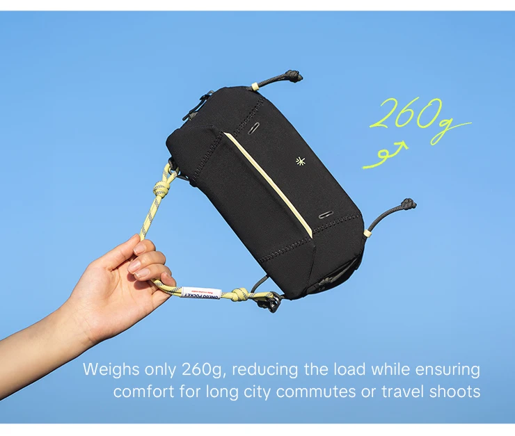 PGYTECH OneGo Pocket Sling Geeignet für DJI Pocket 3, Aufbewahrungstasche, Kameratasche, Sportkamera, Aufbewahrungstasche, Handy-Umhängetasche – Detail 10