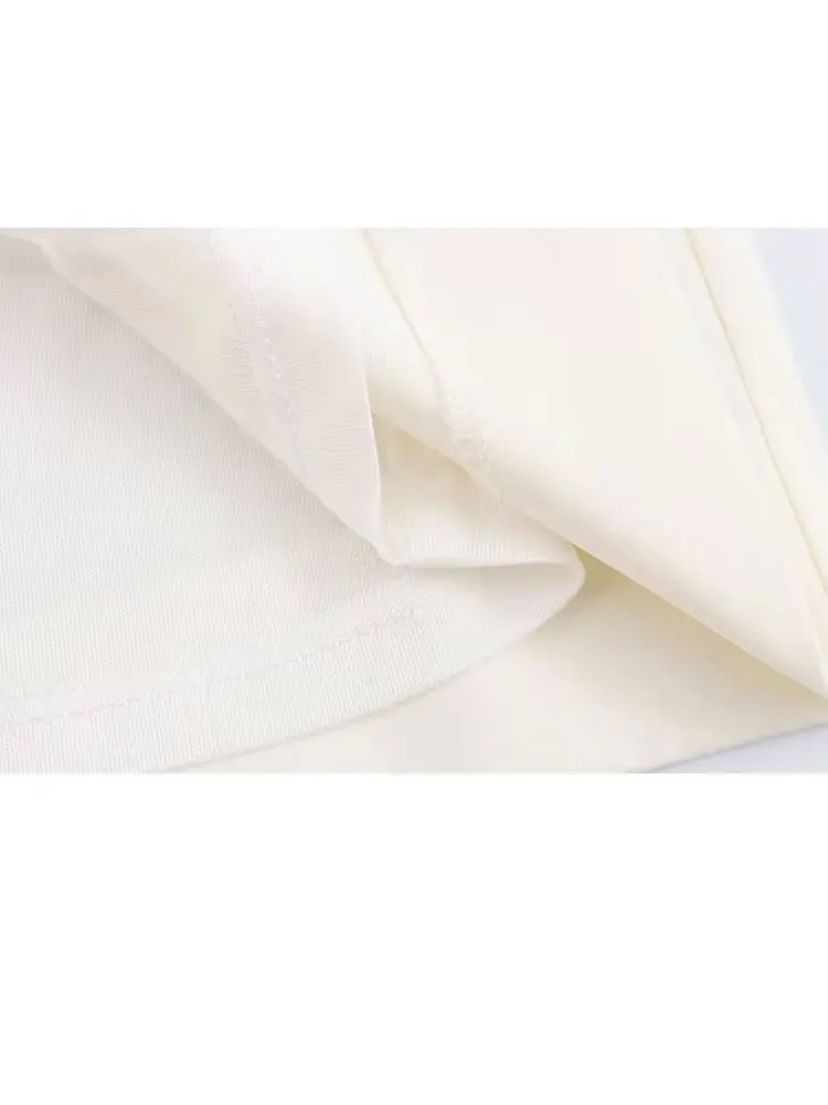 HH Feminino Praia Estilo Vestido Longo Branco Com Decote Em V Sem Mangas Sem Encosto Oco Out Zíper ​ ​ ​ ​ ​ ​ Vestidos de verão Mulher 2024 na moda