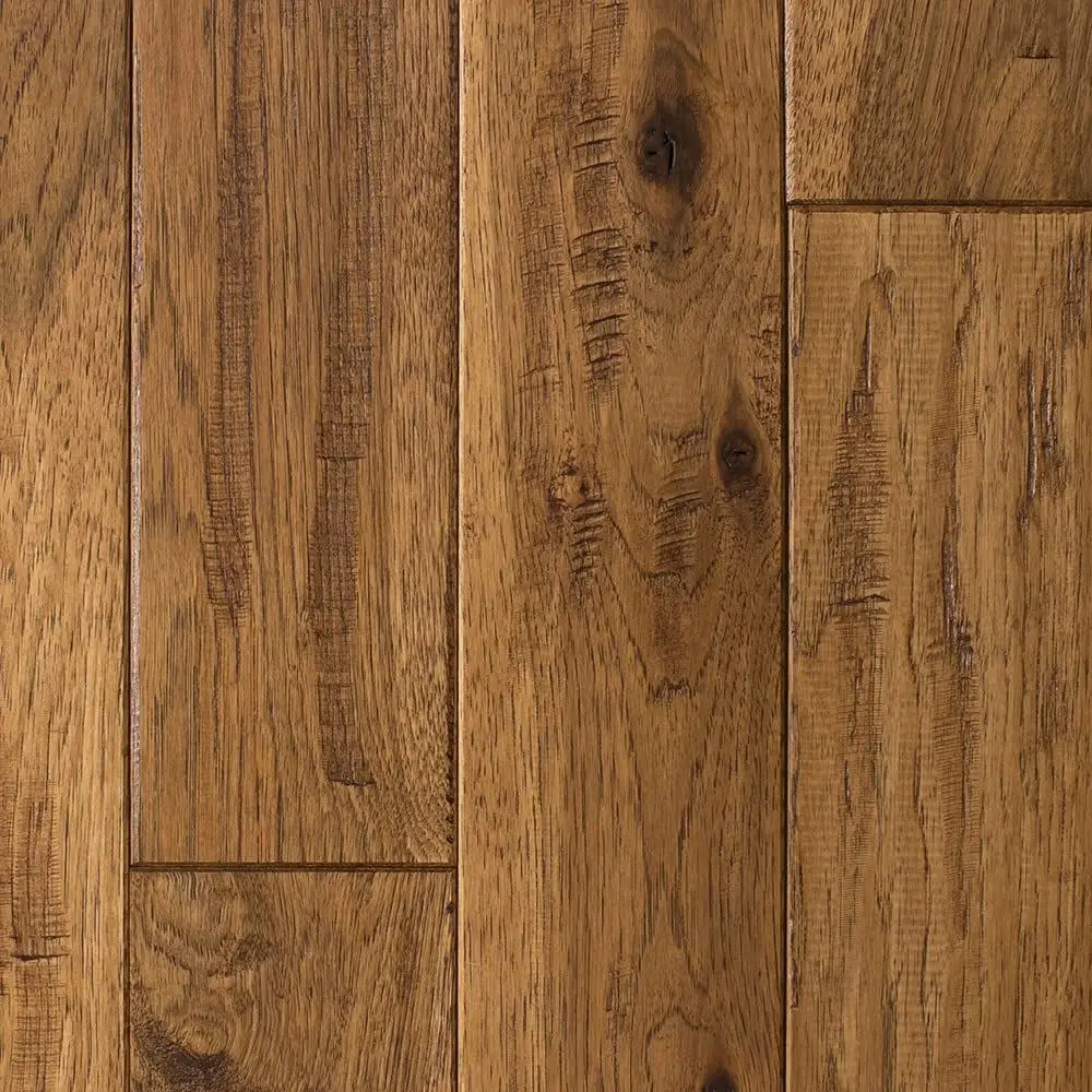 CH-HI-4-M 4 أرضيات خشبية صلبة واسعة مصنوعة يدويًا مع لمعان منخفض - تباع بواسطة كرتونة (16 SF/كرتون) - سرج