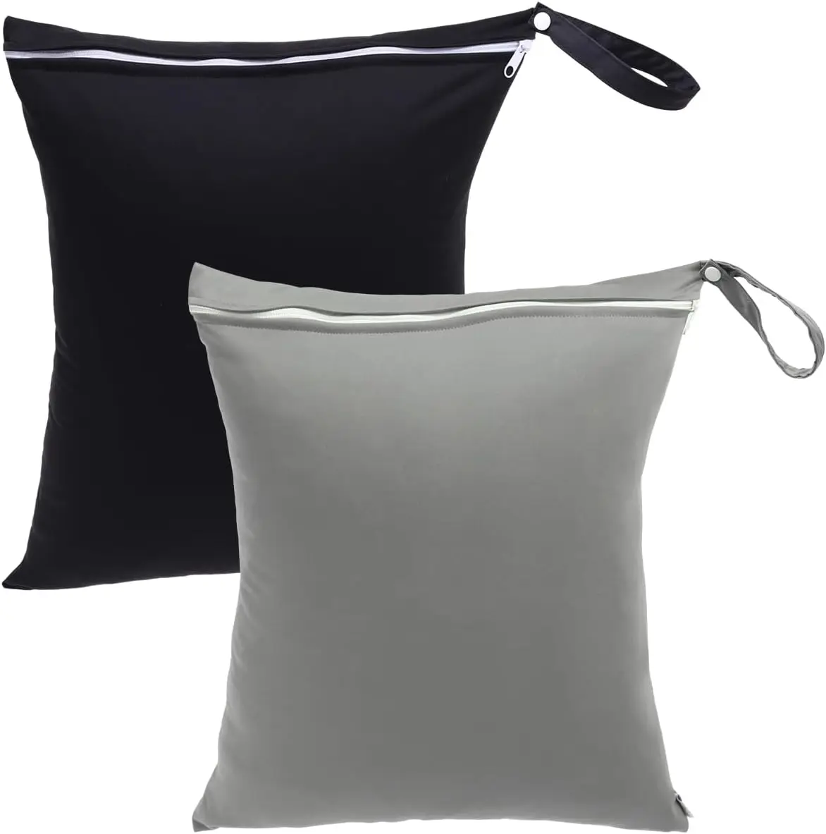 

Travel Laundry Bags 2 Pack, Ideal for Travel, Gym and Swimming-Washable Waterproof Wet Dry Bags for Dirty Clothes, Bath