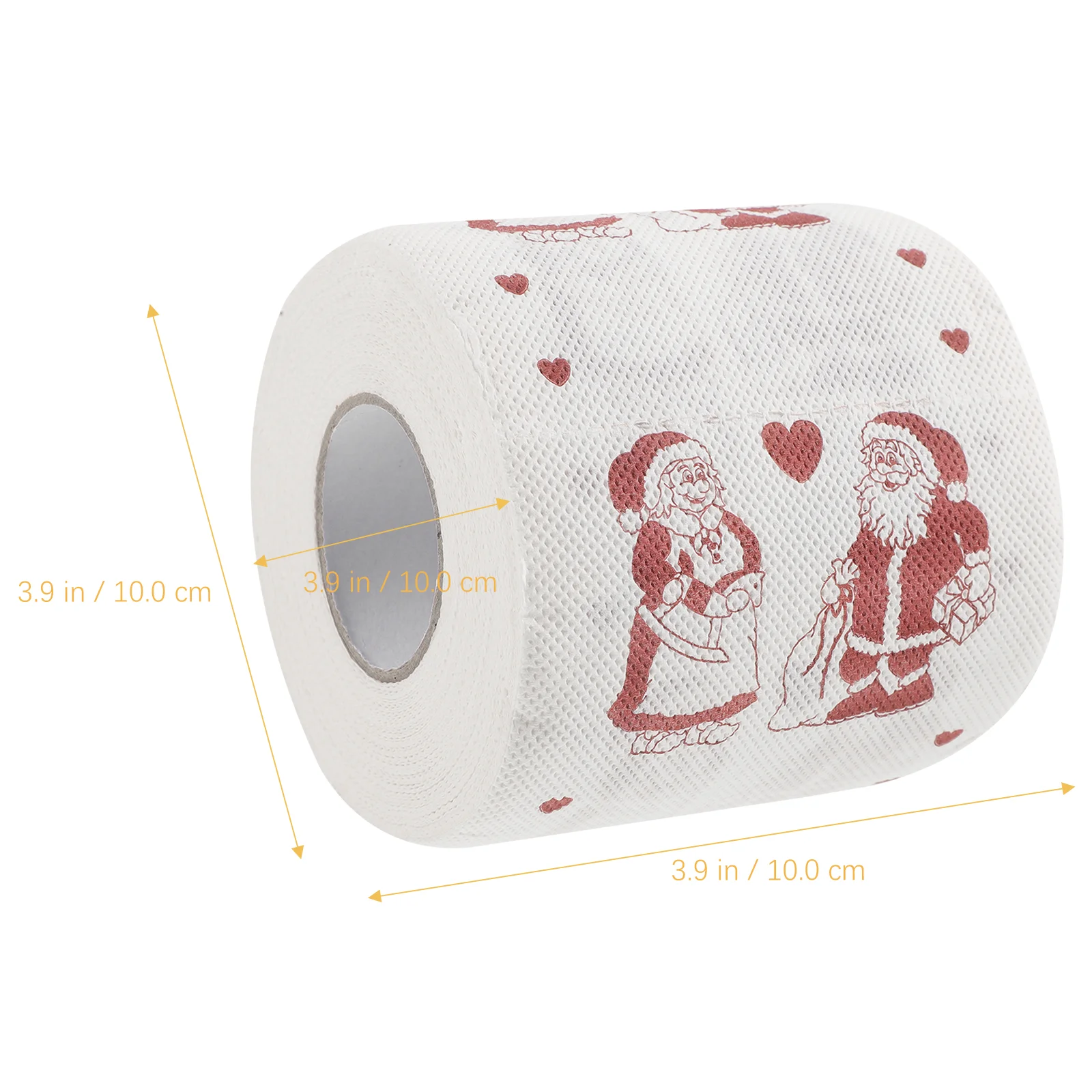 Dekorative Einweg-Badezimmer tischs erviette Weihnachten Toiletten papierrolle Papier Toiletten papier Toiletten papier für Party toilette