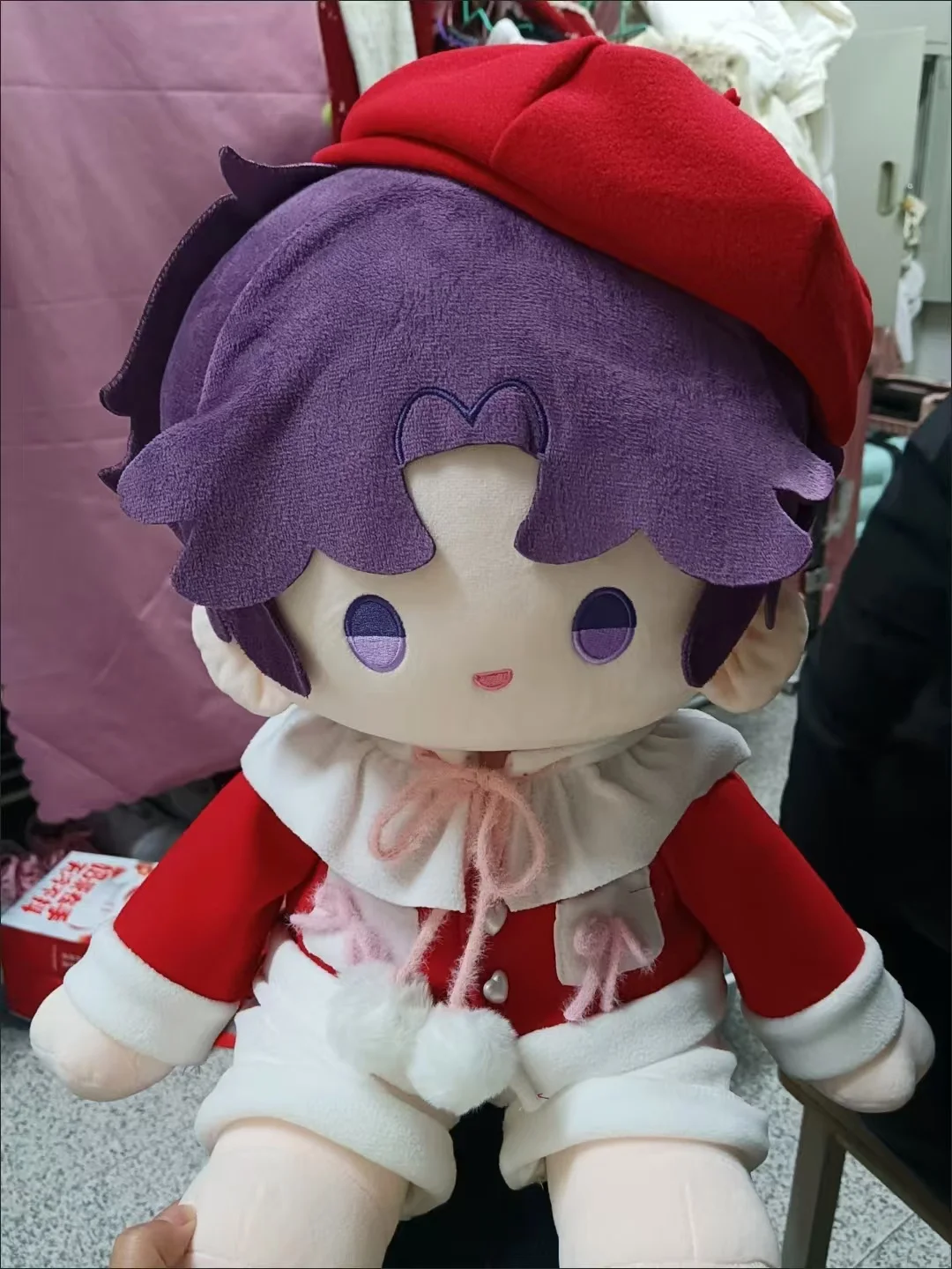 Love And Deepspace 40cm Doll Clothing Sitting Posture Cotton Doll  Clothes Super Cute Hoodie Plush Doll Replacement Casual Wear