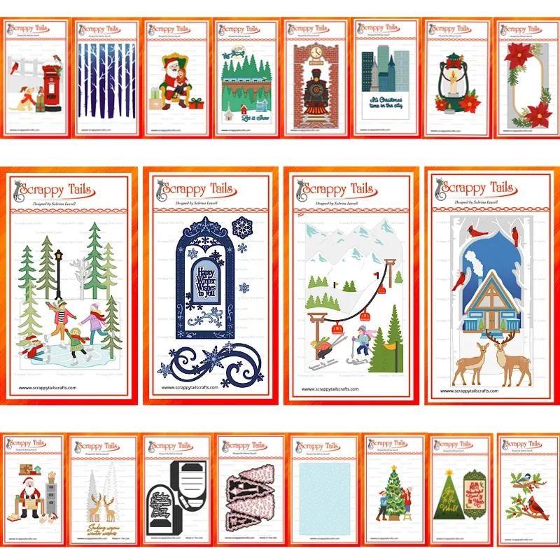 

Tunnel Card Metal Christmas craft metal cutting dies mold strips sheet scrapbook paper craft knife mold blade punch stencils