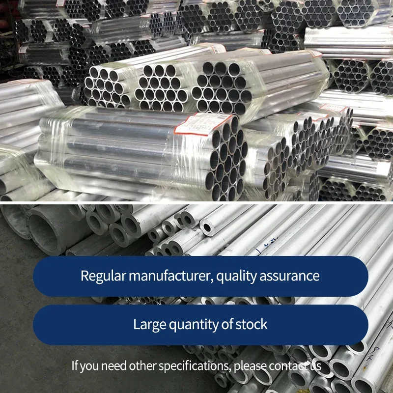 Aluminium Pipe 2.5mm Thickness 7-60mm OD Straight 300mm 500mm Long Round 6063 Aluminum Alloy Tube