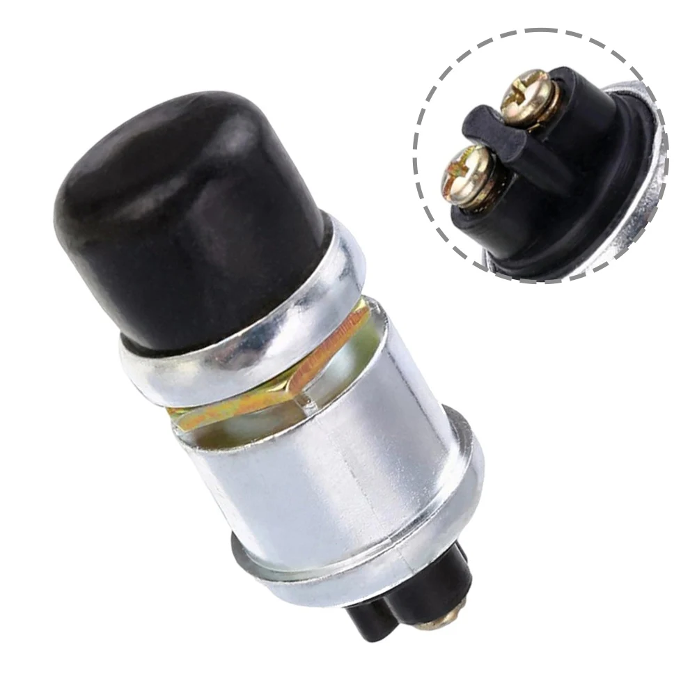 

Silver 12V 24V Switch Waterproof Switch 10,000 Electrical Life Cycles Extreme Temperature Resilience High Insulation