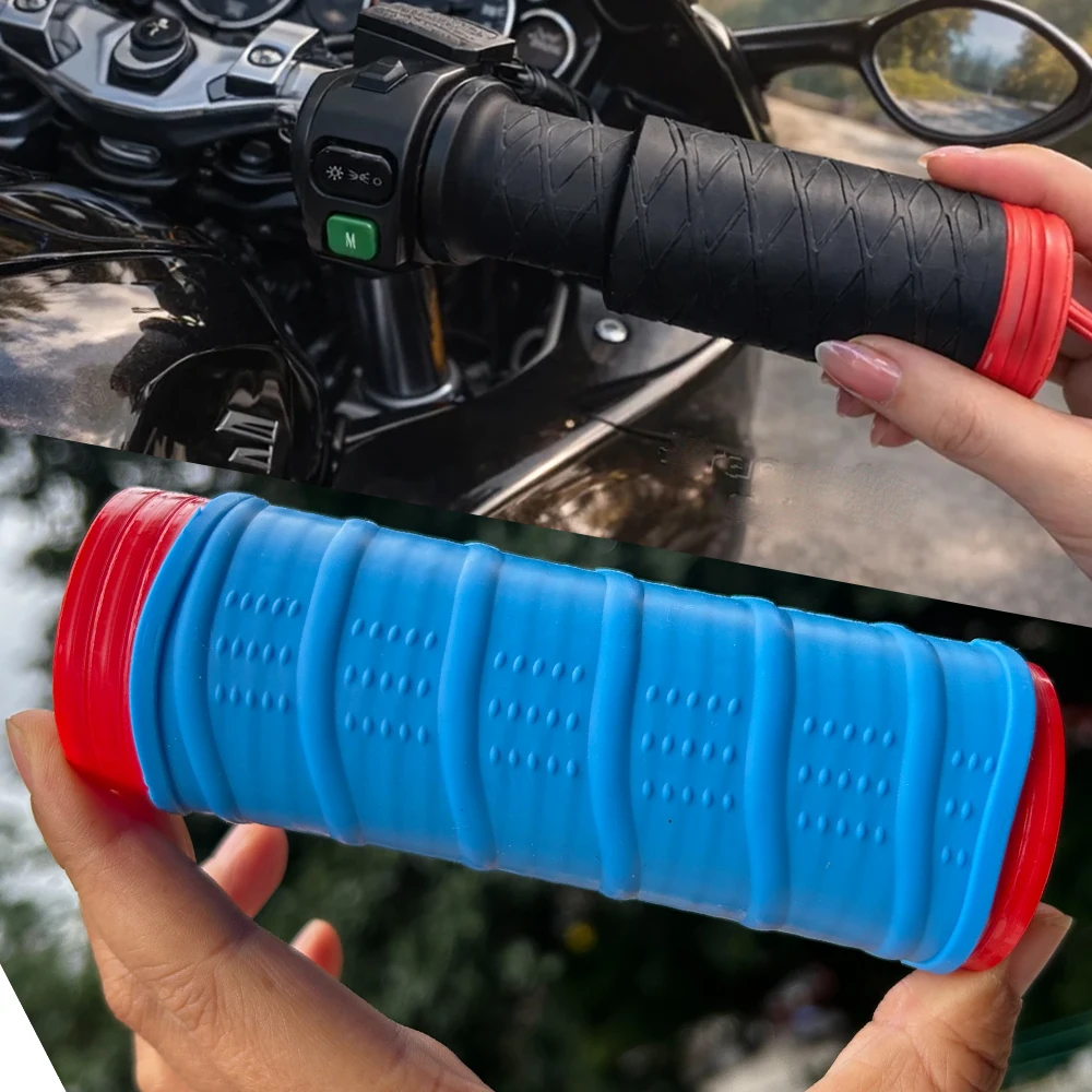 

New Motorcycle Silicone Non-Slip Handlebar Cover For SUZUKI HAYABUSA GSX 1300R GSX-S GSXS 750 GSXR GSX-R 1000 600 150 125 SV650