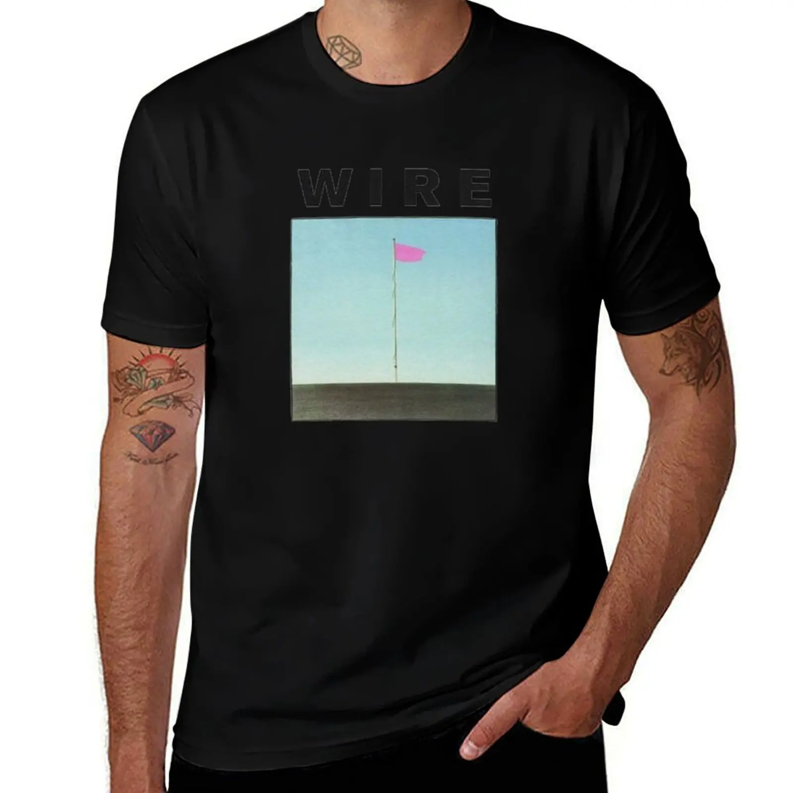 

Wire Flag SY T-Shirt sweat Short sleeve tee sports fans anime shirt mens clothes