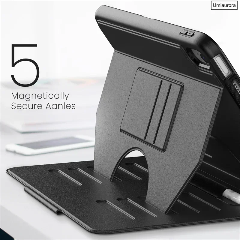 Imagem -05 - Estojo de Couro Resistente à Prova de Choque Smart Stand Cover Ipad 8th 9th 10.2 10th Gen 10.9 Air Pro 10.5 Polegada 2023