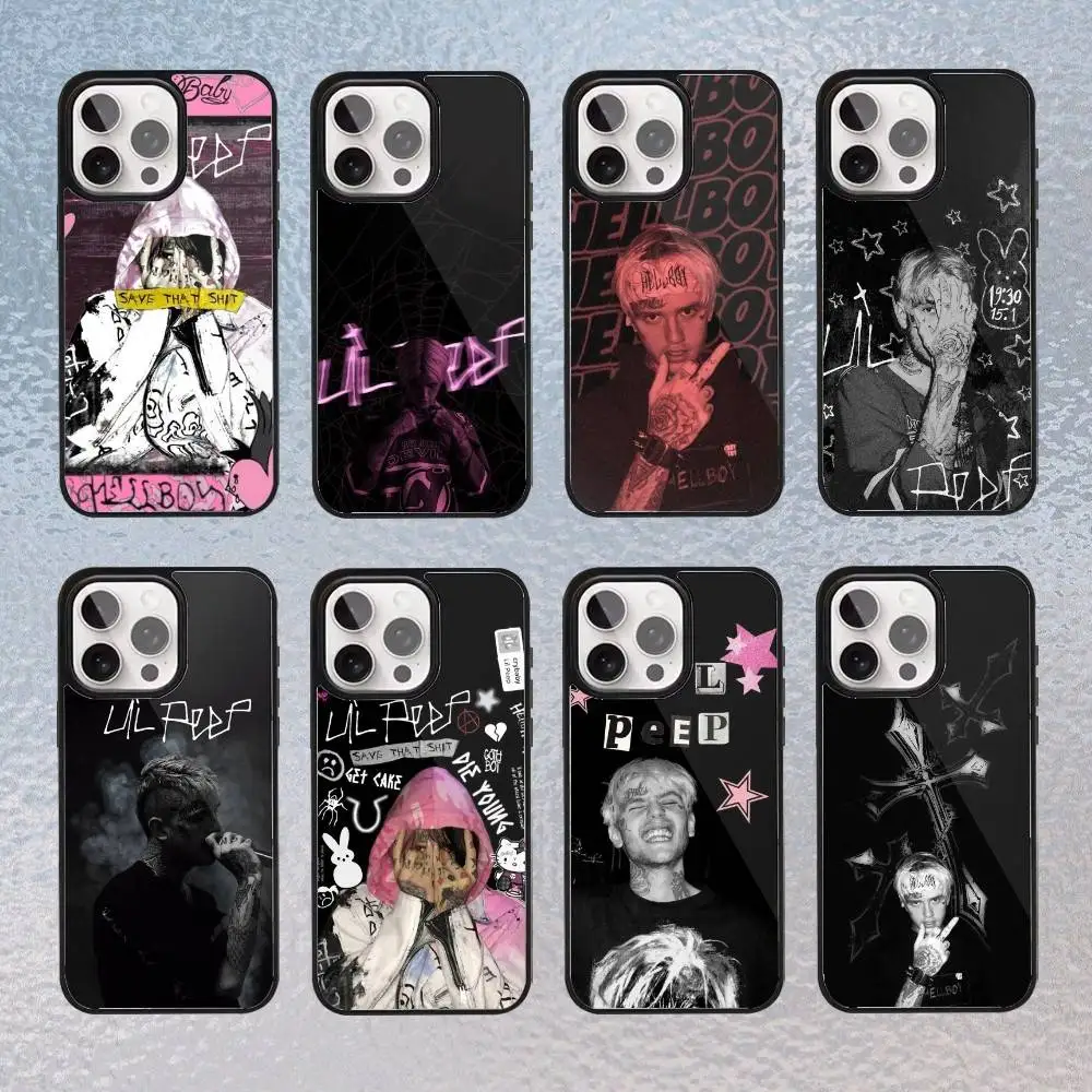 

Lil peep poster Phone Case for iPhone 17,16,15,14,13,12,11 Plus,Pro Max Magnetic Wireless Charging Cover