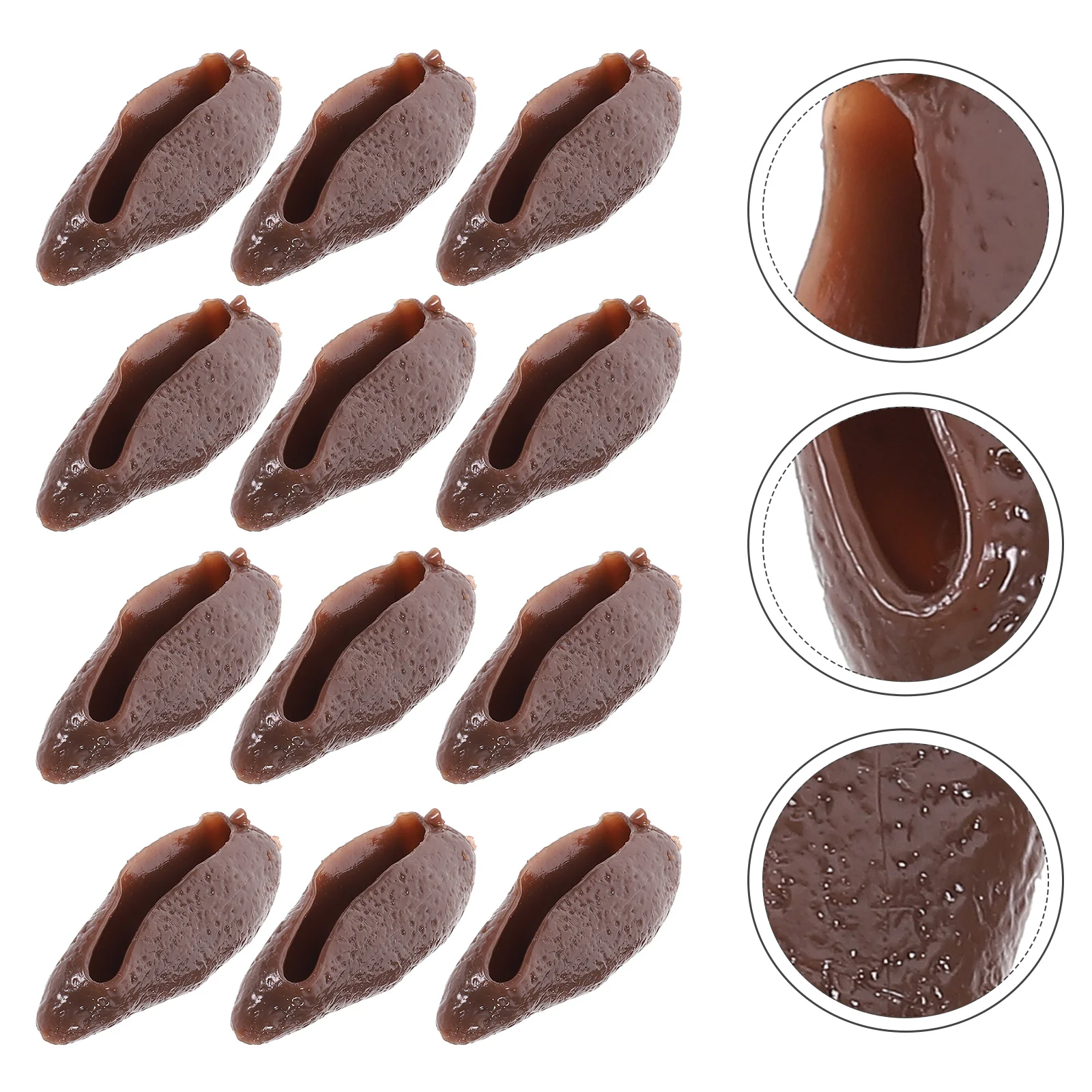 20 Pcs Ejection Poop Toys Kids Fake Funny Plaything Realistic Tricky Gift Child