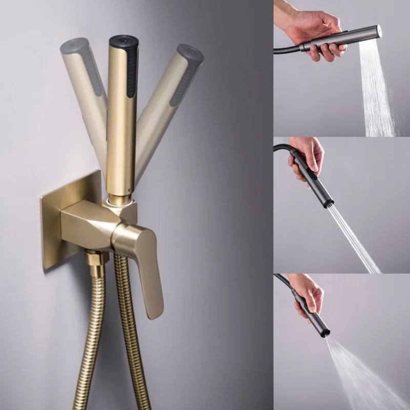 Bidet Attachment For Toilet Shower Bidet Faucet Sprayer Ensembles D'Accessoires De Salle De Bain Banheiro Washer Bathroom