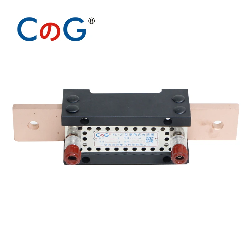 CG 10A 20A 50A 100A 300A 0.1% Class Level 50mV/75mV/100mV Copper High Accuracy Metering Laboratory Specific DC Shunt Resistor