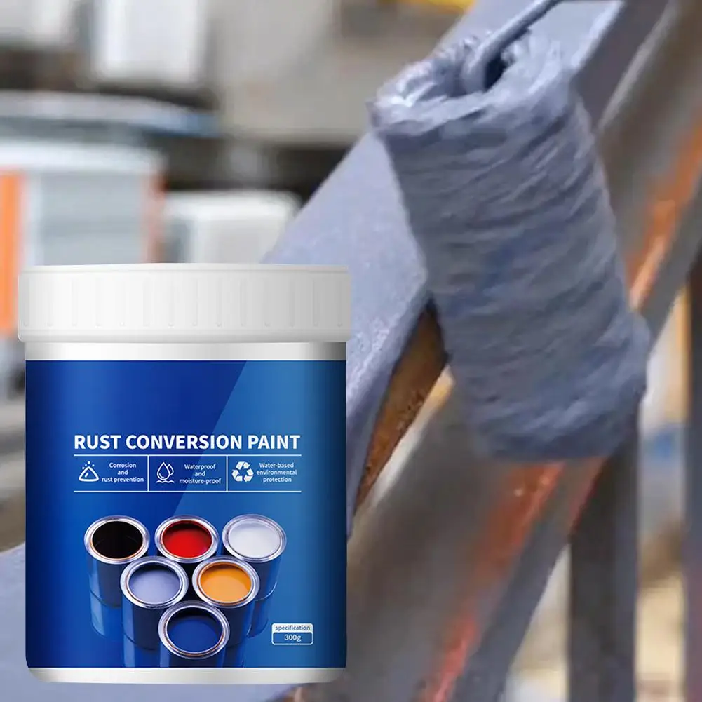 

Краска для преобразования ржавчины, водостойкая железная дверная перила, металлическая защита от ржавчины, восстановленное удаление ржавчины, металлическая краска на водной основе