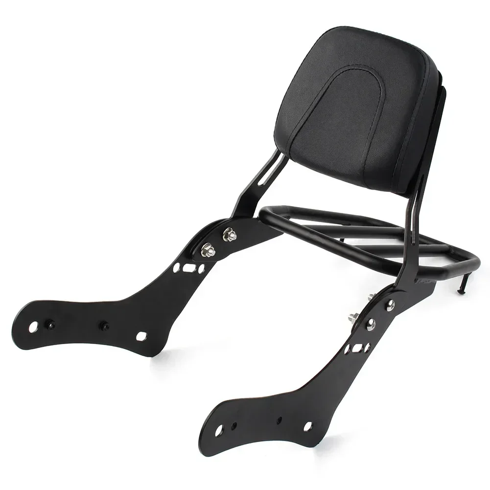 

VN650 Motorcycle Sissy Bar Luggage Rack Backrest Pad For Kawasaki Vulcan S 650 2015 2016 2017 2018 2019 2020 2021 2022 2023
